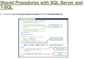 Sql Server Stored Procedure Template Bit275 Database Design Fall 2015 Ppt Download