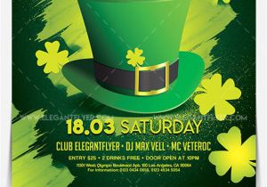 St Patrick Day Flyer Template Free 15 Free and Premium St Patrick 39 S Day Party Flyer
