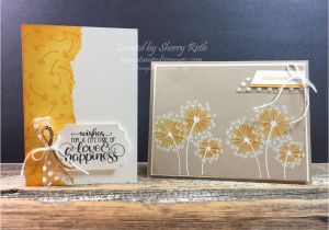Stampin Up Beautiful Bouquet Card Ideas Stampin Up S Dandelion Wishes Stamped Treasures Sherry