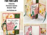 Stampin Up Beautiful Friendship Card Ideas Fun Fold Idea and New Catalog Sneak Peek Patty Stamps