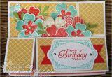 Stampin Up Box Templates Colour Me Happy Flower Shop Long Card In A Box with