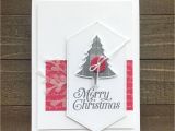 Stampin Up Christmas Card Ideas Perfectly Plaid Stamp Set Pine Tree Punch From Stampin Up