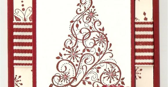 Stampin Up Christmas Card Ideas Stampin Up Snow Swirled Card Kit Christmas Stamped