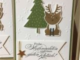 Stampin Up Christmas Card Ideas Weihnachtskarte Christmas Card Stampin Up Flusterweiss