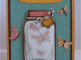 Stampin Up Jar Of Love Card Ideas butterfly Jar Vellum Mason Jar Cards Creative Cards