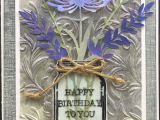 Stampin Up Jar Of Love Card Ideas Made by Gail Parker Using Tim Holtz Wildflowers 1 3d