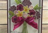 Stampin Up Jar Of Love Card Ideas Stampin Up Beautiful Bouquet Beautiful Bouquet Flowers