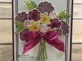 Stampin Up Jar Of Love Card Ideas Stampin Up Beautiful Bouquet Beautiful Bouquet Flowers