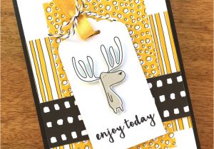 Stampin Up Thank You Card Ideas Adorable Moose Birthday Card Stampin Pretty