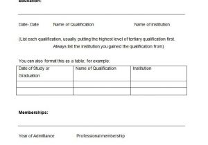 Standard form Of Resume Sample 46 Blank Resume Templates Doc Pdf Free Premium