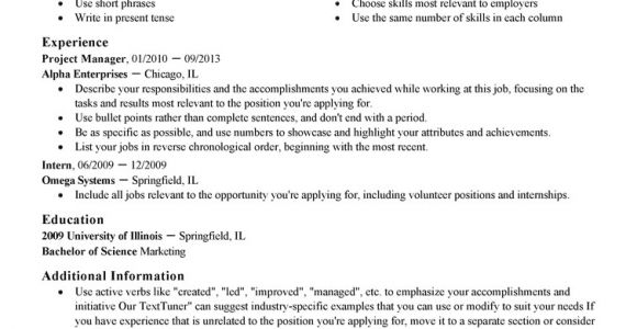 Standard form Of Resume Sample Free Resume Templates Fast Easy Livecareer
