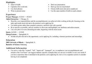 Standard Resume format In Word Standard Resume Template for Microsoft Word Livecareer