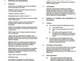 Standard Terms and Conditions for Services Template 9 Terms and Conditions Samples Sample Templates