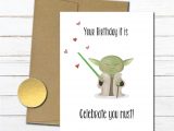 Star Wars Happy Birthday Card Pin On Presents