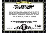 Star Wars Jedi Certificate Template Free Star Wars Birthday Jedi Training Certificate Printable