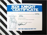Star Wars Jedi Certificate Template Free the Best Star Wars Party Ideas Happiness is Homemade