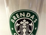 Starbucks Personalized Tumbler Template Personalized Quot Starbucks Quot Decal for Coffee Cup Tumbler