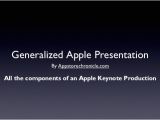 Steve Jobs Powerpoint Template A Generic Apple Quot Steve Jobs Quot Style Keynote Address