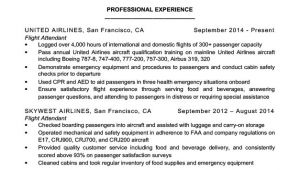 Stewardess Resume Sample Flight attendant Resume Sample Writing Tips Resume