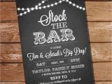 Stock the Bar Invitation Templates Chalkboard Stock the Bar Engagement Party Invitation Stock