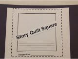 Story Quilt Template Reading Response Book Quilts Scholastic