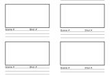 Storyboard Illustrator Template 1 85 aspect Ratio Storyboard Template Google Search