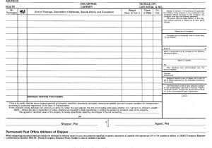 Straight Bill Of Lading Short form Template Free 10 Best Images Of Bill Of Lading forms Printable