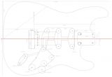 Strat Routing Template Fender Stratocaster Guitar Templates Electric Herald