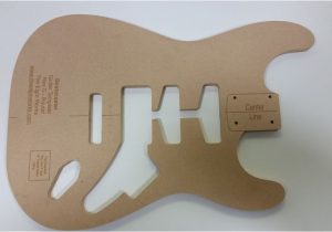 Strat Routing Template Stratocaster Guitar Body Routing Template Ebay