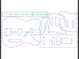 Strat Routing Template Telecaster Guitar Routing Templates 1 4 Quot Clear Acrylic