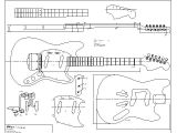 Stratocaster Neck Template Wood Working Idea Free Guitar Templates Com