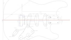 Stratocaster Routing Template Fender Stratocaster Guitar Templates Electric Herald