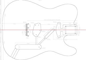 Stratocaster Routing Template Fender Telecaster Guitar Templates Electric Herald