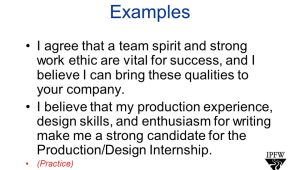 Strong Work Ethic Cover Letter the Cover Letter From the Purdue Owl Worth Weller Eng W