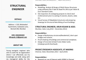 Structural Engineer Responsibilities Resume Structural Engineer Resume