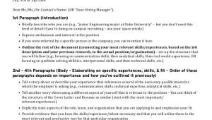 Structure Of A Good Cover Letter Undergraduate Cover Letter Structure Wells Fargo