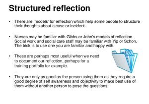 Structured Reflective Template Reflection On Practice