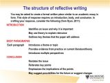 Structured Reflective Template Writing Reflective Essay Samples Essay Due today