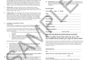 Student Accommodation Contract Template Gruenhagen Conference Center Contract Guests
