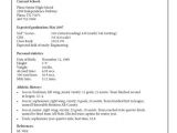 Student athlete Resume source Adapted Frommaterials Prepared by Plano Senior