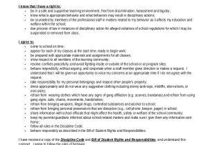 Student Contracts Templates 11 Student Agreement Contract Samples Sample Templates