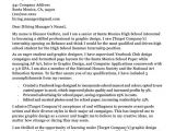 Student Cover Letter for Resume High School Student Cover Letter Sample Guide