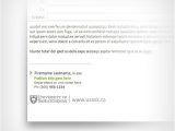 Student Email Signature Template Stationery Marketing and Communications University Of