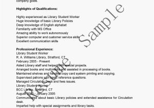 Student Helper Resume Resume Samples Library Student Worker Resume Sample