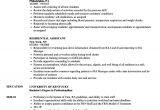 Student Housing Resume Residential assistant Resume Samples Velvet Jobs