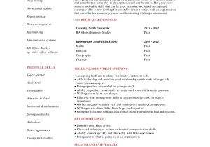 Student Internship Resume Sample Student Resume 7 Documents In Pdf Word