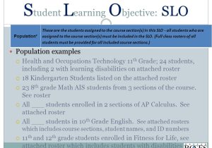 Student Learning Objective Template Student Learning Objectives Ppt Download