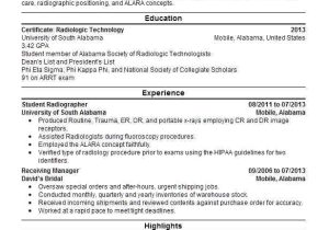 Student Radiographer Resume Student Radiographer Resume Example Ocean Medical Center