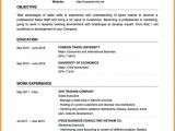 Student Resume About Me 8 Example Of A Simple Cv Layout Penn Working Papers