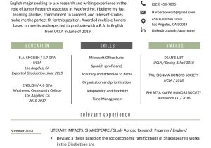 Student Resume About Me College Student Resume Sample Writing Tips Resume Genius